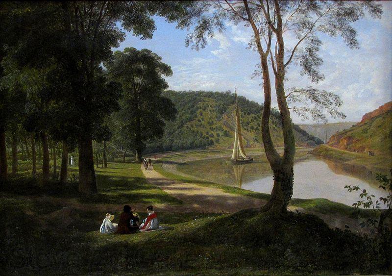 Francis Danby View of the Avon Gorge Spain oil painting art